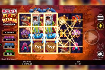 Reel Big Boom Slot Game Screenshot Image