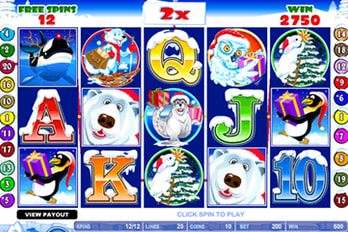 Santa Paws Slot Game Screenshot Image
