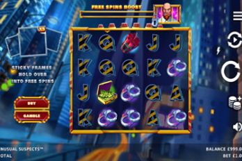 Unusual Suspects Slot Game Screenshot Image