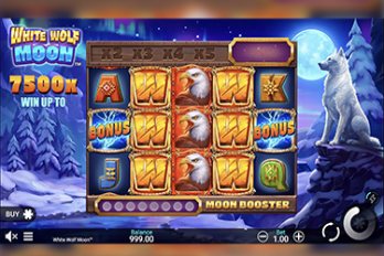 White Wolf Moon Slot Game Screenshot Image