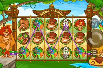 Lion the Lord Slot Game Screenshot Image
