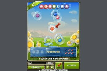 Bubbles Slot Game Screenshot Image