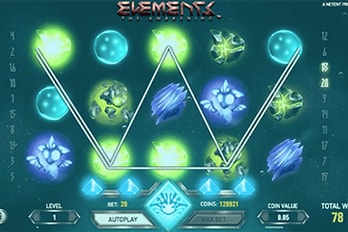 Elements: The Awakening  Slot Game Screenshot Image