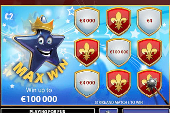 Max Win Scratch Game Screenshot Image