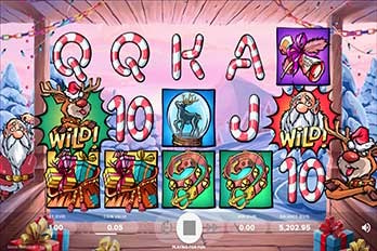 Santa vs Rudolf Slot Game Screenshot Image