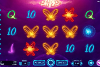 Sparks Slot Game Screenshot Image