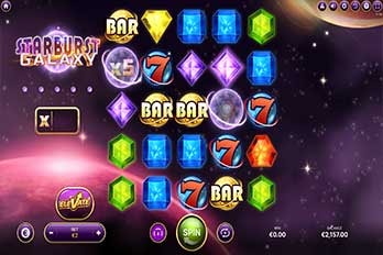 Starburst Galaxy  Slot Game Screenshot Image