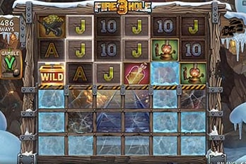 Fire in the Hole 3 Slot Game Screenshot Image