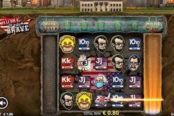 Home of the Brave Slot Game Screenshot Image