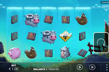 Nolimit City Tractor Beam Slot Game Screenshot Image