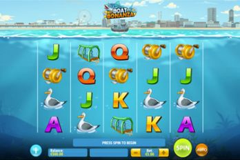 Boat Bonanza Slot Game Screenshot Image