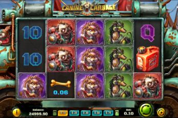 Canine Carnage Slot Game Screenshot Image