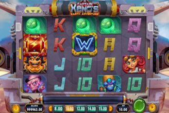Captain Xeno's Earth Adventure Slot Game Screenshot Image