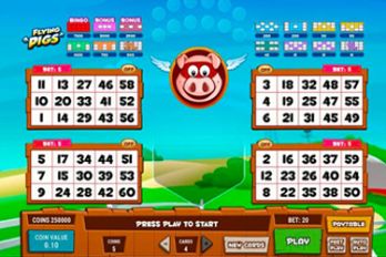 Flying Pigs Slot Game Screenshot Image