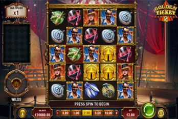 Golden Ticket 2 Slot Game Screenshot Image