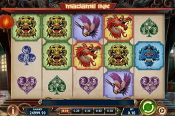 Madame Ink Slot Game Screenshot Image