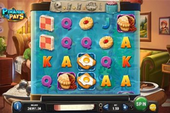 Piranha Pays Slot Game Screenshot Image