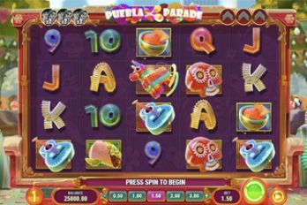 Puebla Parade Slot Game Screenshot Image