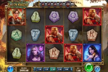 Return of the Green Knight Slot Game Screenshot Image