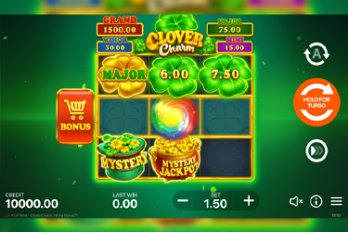 Clover Charm: Hit the Bonus 3x3 Slot Game Screenshot Image