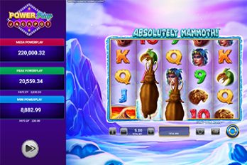 Absolutely Mammoth! PowerPlay Slot Game Screenshot Image