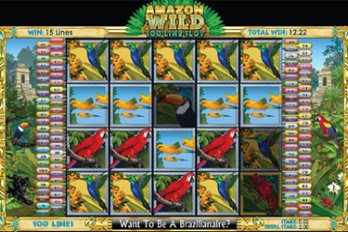 Amazon Wild Slot Game Screenshot Image