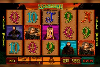 Archer Slot Game Screenshot Image