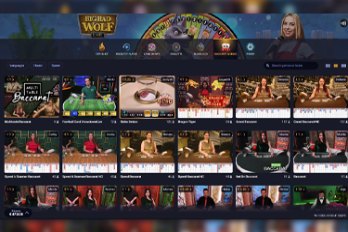 Baccarat Lobby Live Casino Screenshot Image