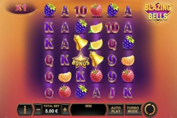 Blazing Bells Slot Game Screenshot Image