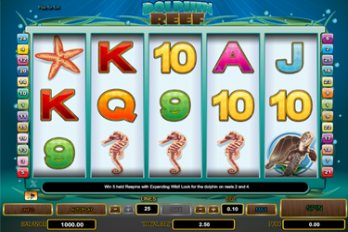 Dolphin Reef Slot Game Screenshot Image