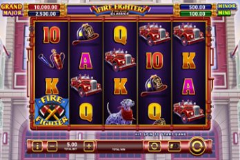 Fire Blaze Classics: Fire Fighter Slot Game Screenshot Image