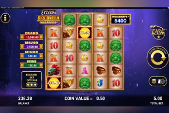 Fire Blaze Classics: Sky Queen Megaways Slot Game Screenshot Image