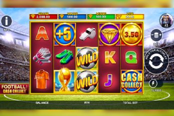 Football! Ca$h Collect Slot Game Screenshot Image