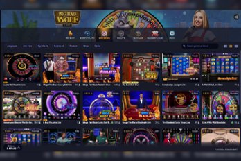 Game Shows Lobby Live Casino Screenshot Image