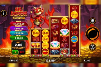 Gold Hit: Lil' Demon Slot Game Screenshot Image
