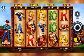 Grand Junction: Golden Guns Slot Game Screenshot Image