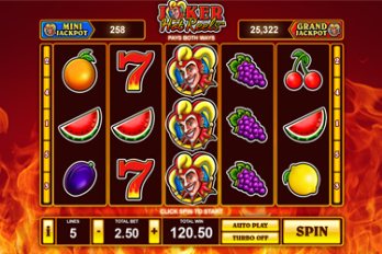 Joker Hot Reels Slot Game Screenshot Image