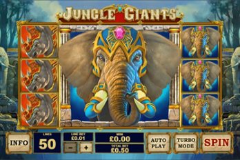 Jungle Giants Slot Game Screenshot Image