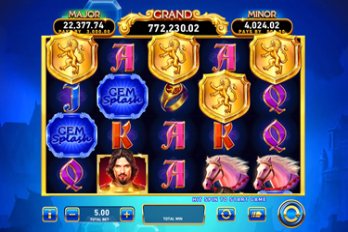Kings Court Gem Splash Slot Game Screenshot Image