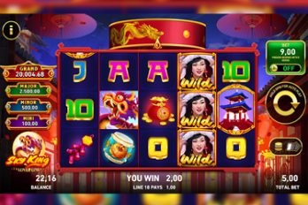 Lunar Link: Sky King Slot Game Screenshot Image