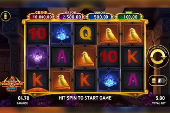 Mega Fire Blaze: Dwarves and Goblins Slot Game Screenshot Image