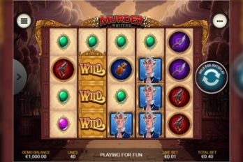 Murder Mystery Slot Game Screenshot Image