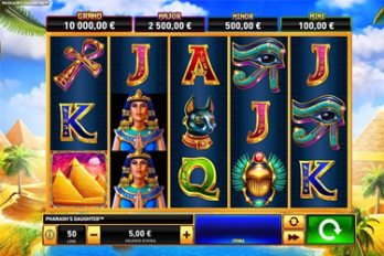 Pharaoh's Daughter Slot Game Screenshot Image