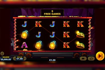 Ready to Blow: Thundershots Slot Game Screenshot Image