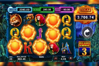 Solar Eclipse: Jaguar's Lair Slot Game Screenshot Image