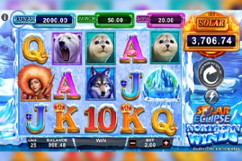Solar Eclipse: Northern Winds Slot Game Screenshot Image