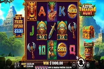 Aztec Treasure Hunt Slot Game Screenshot Image