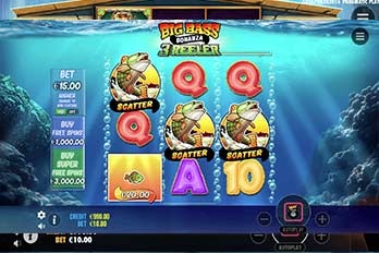 Big Bass Bonanza 3 Reeler  Slot Game Screenshot Image