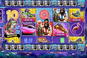 Big Bass Vegas Double Down Deluxe Slot Game Screenshot Image