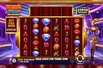 Blazing Wilds Megaways Slot Game Screenshot Image